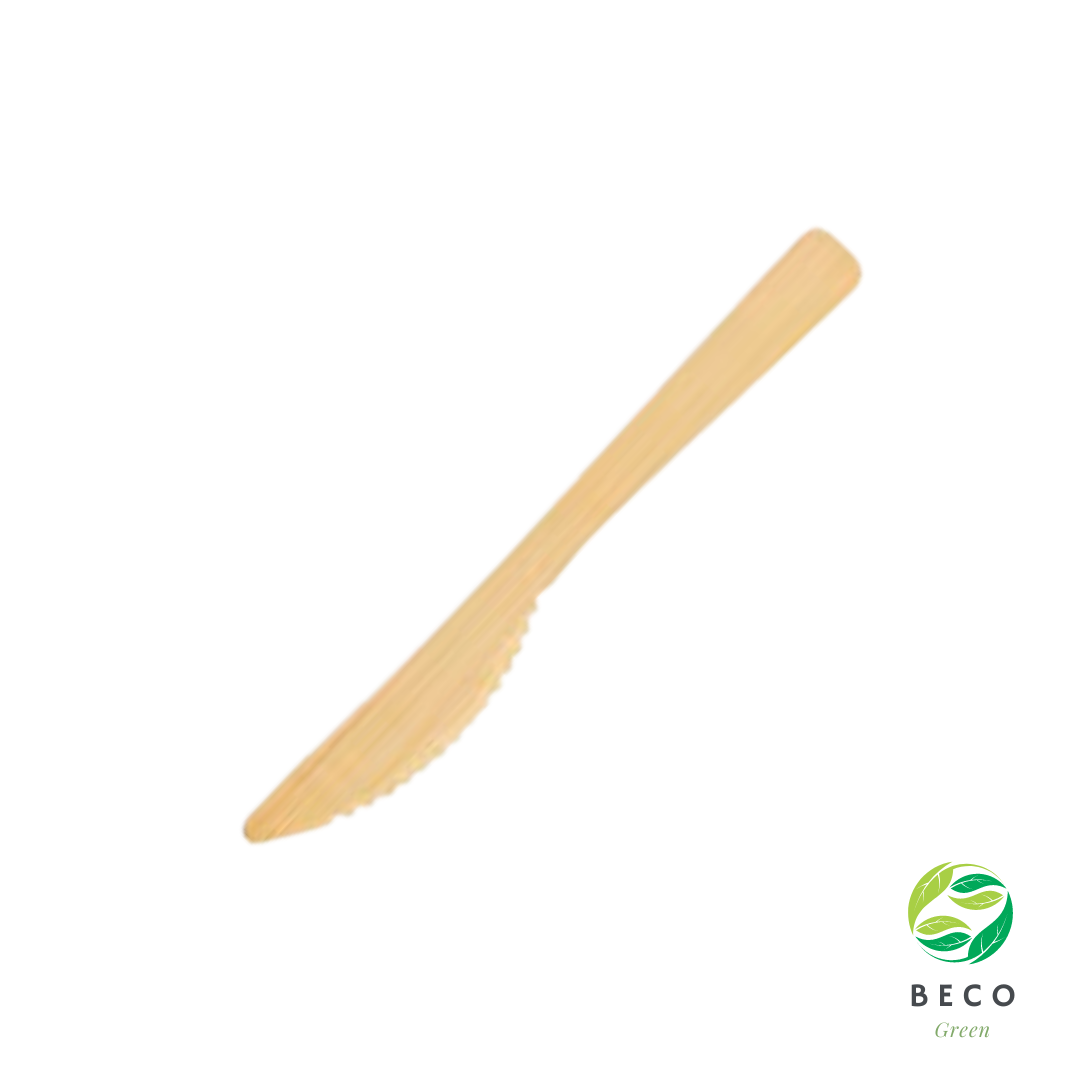 BECO Green Bamboo Tableware Bamboo Knife